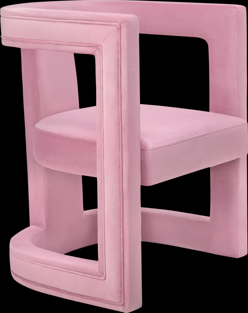 Munsey Pink Accent Chair - Thumbnail - Image 1