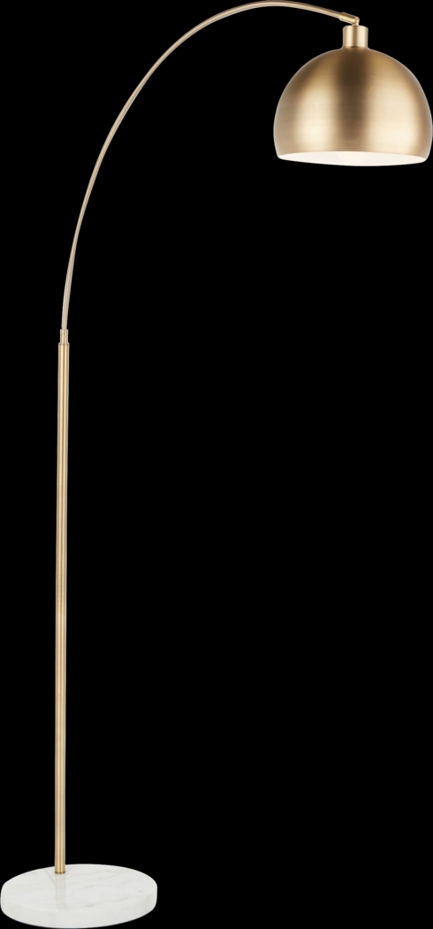 Murat Gold Floor Lamp - Thumbnail - Image 2