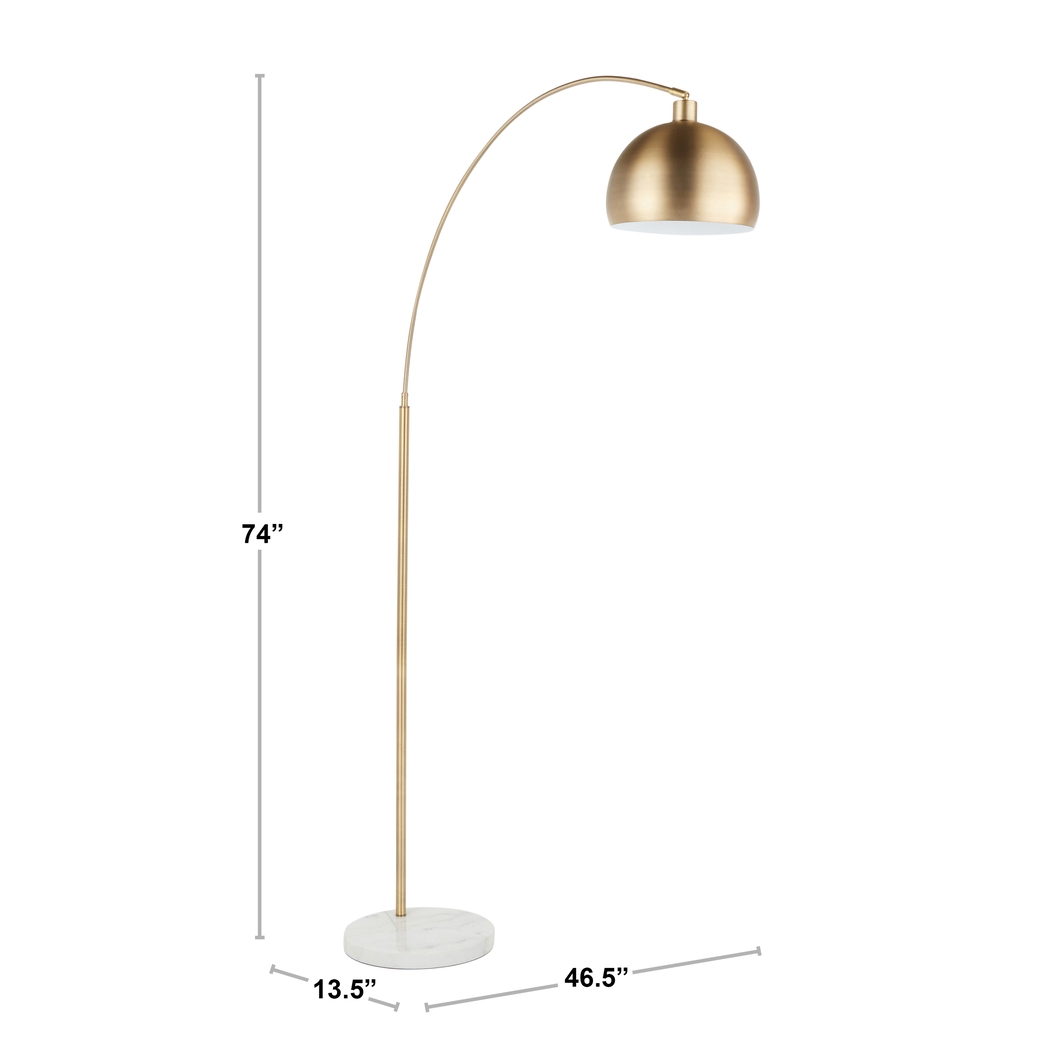 Murat Gold Floor Lamp - Thumbnail - Image 12