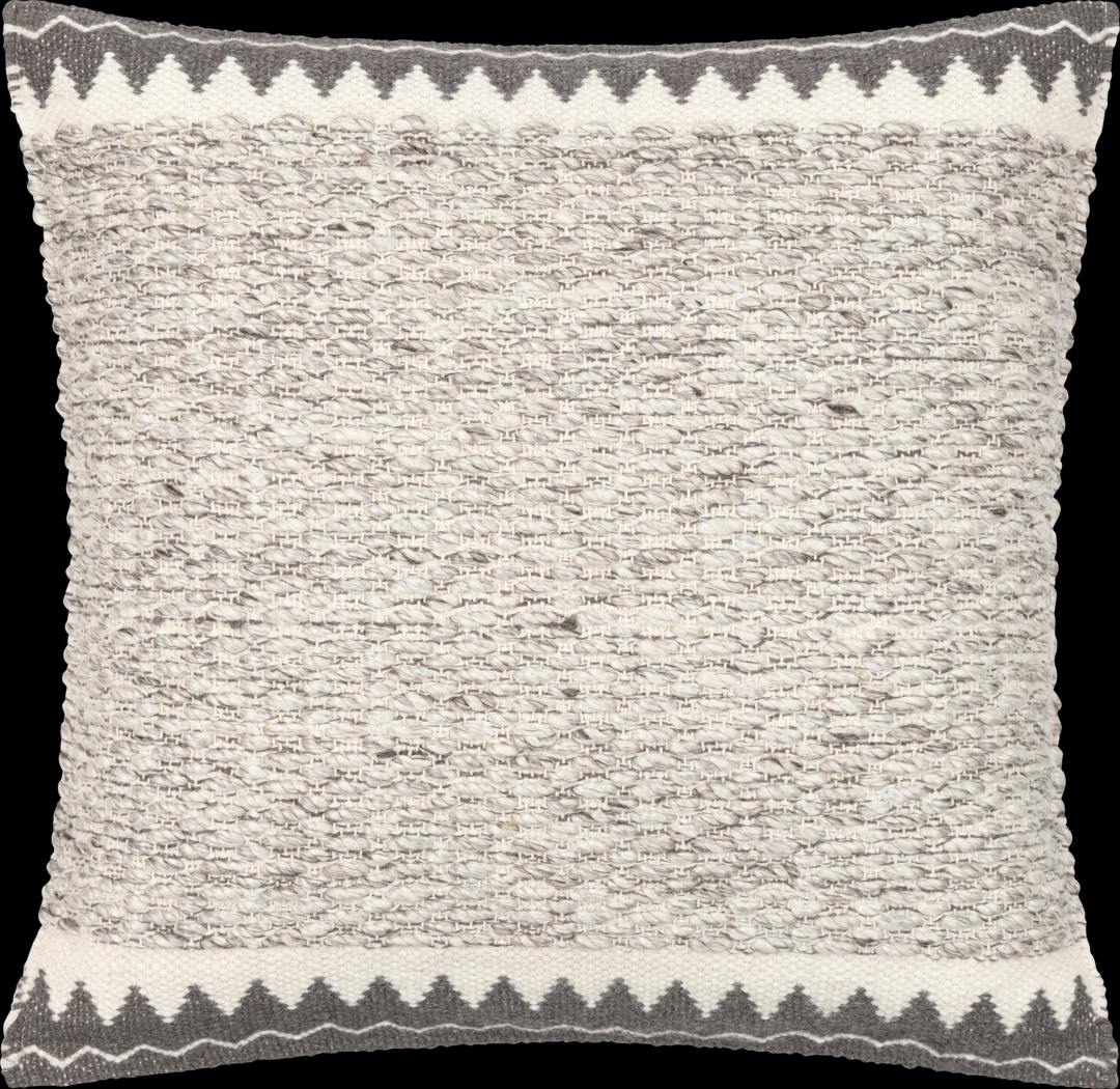 Muraty Charcoal Accent Pillow - Thumbnail - Image 1