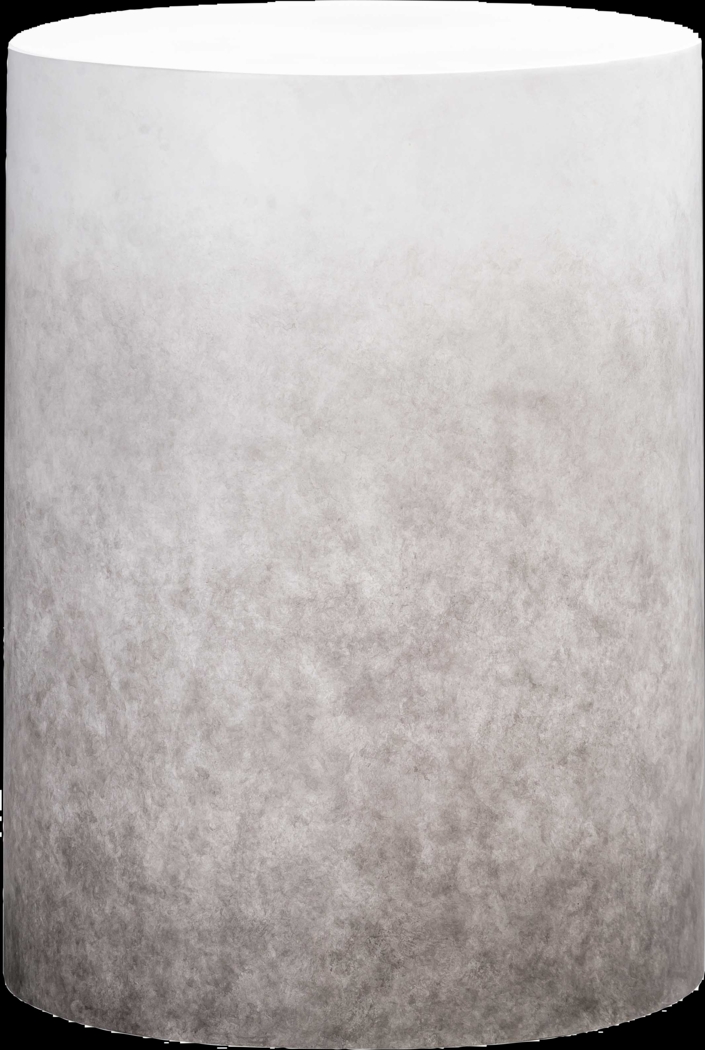 Muret Gray Accent Stool - Thumbnail - Image 1