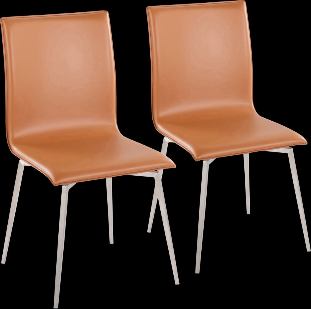 Murlyn Camel Dining Chair, Set of 2 - Thumbnail - Image 1