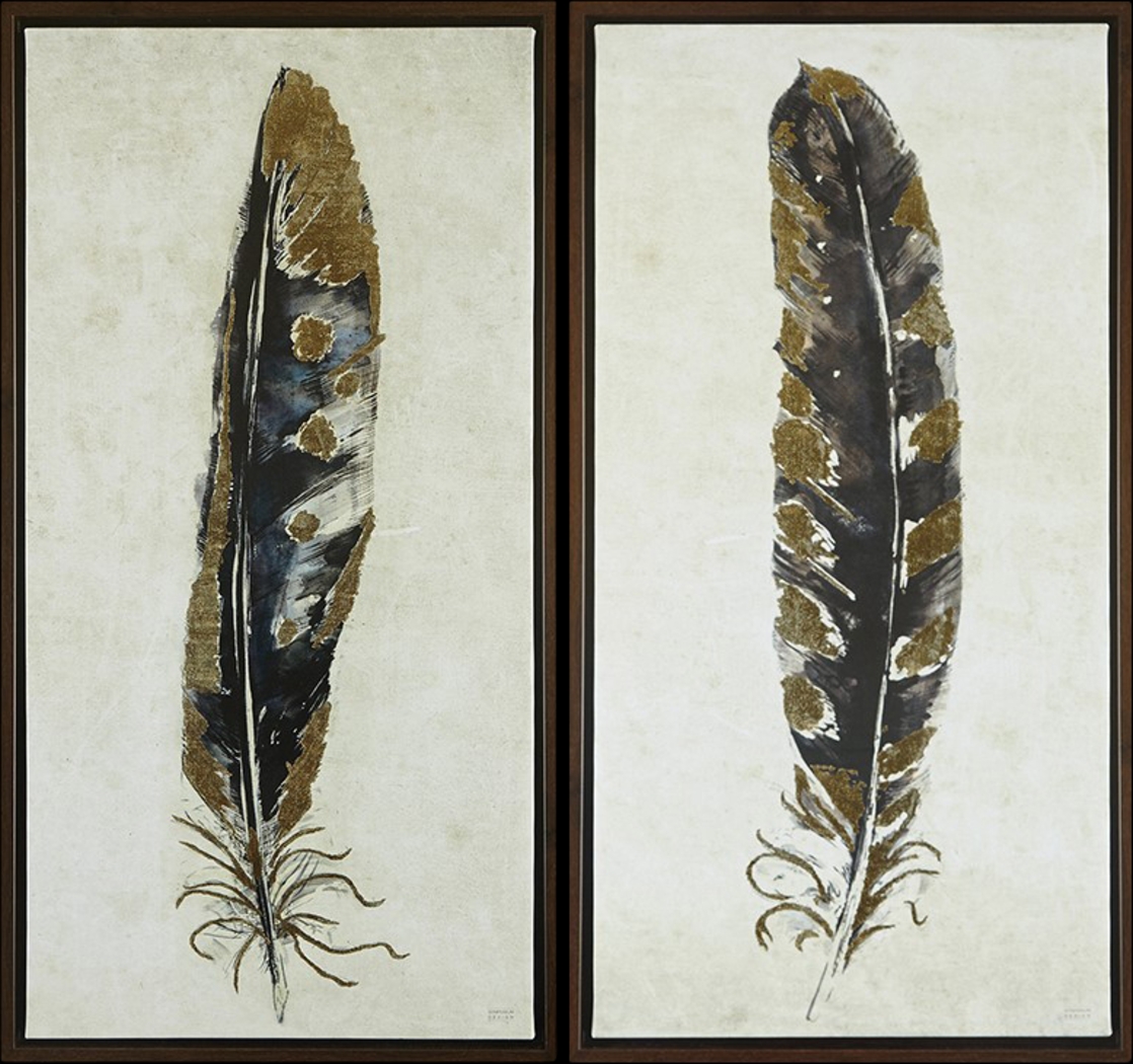 Murmansk Yellow Artwork, Set of 2 - Thumbnail - Image 1