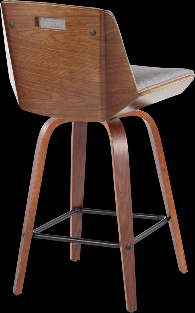 Murpolk Gray Counter Height Stool, Set of 2 - Thumbnail - Image 9