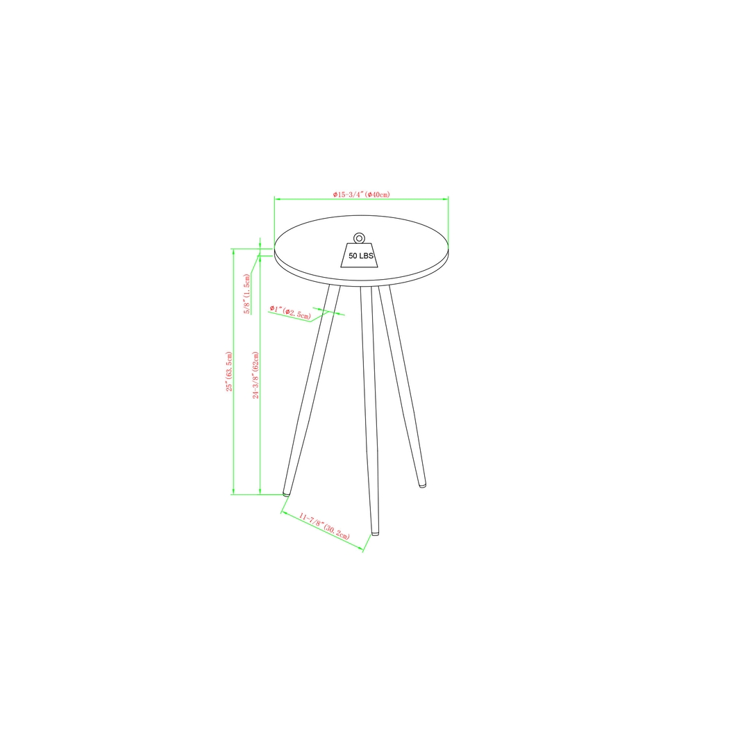 Murrayhill Oak End Table - Thumbnail - Image 4
