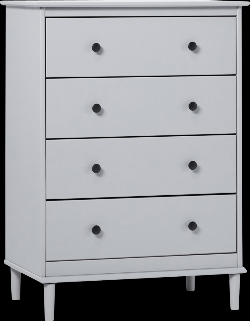 Murrell Gray 4 Drawer Dresser - Thumbnail - Image 1