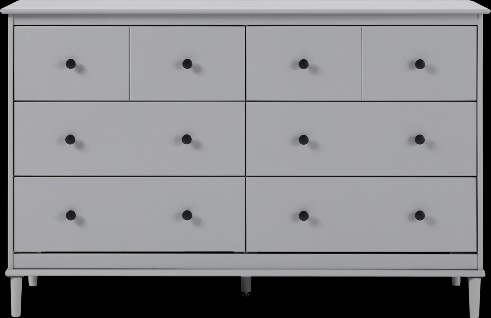Murrell Gray 6 Drawer Dresser - Thumbnail - Image 6
