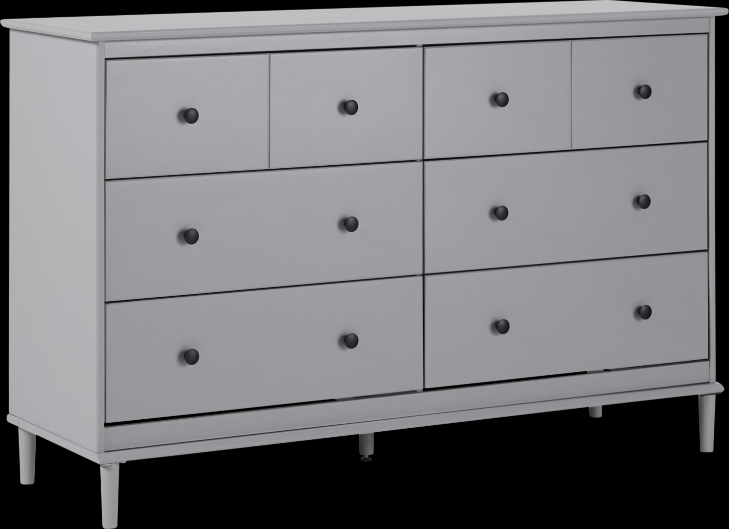 Murrell Gray 6 Drawer Dresser - Thumbnail - Image 1
