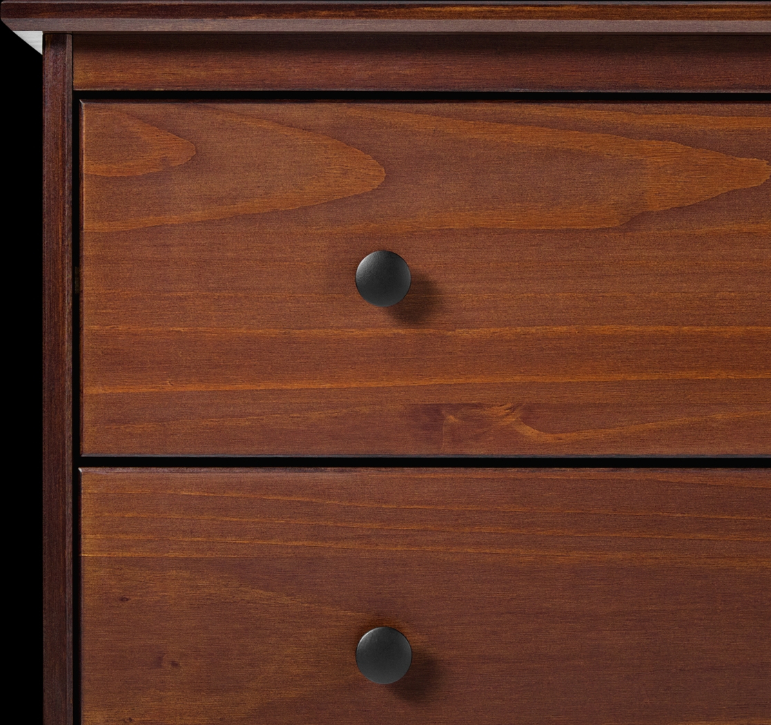 Murrell Walnut 4 Drawer Dresser - Thumbnail - Image 7