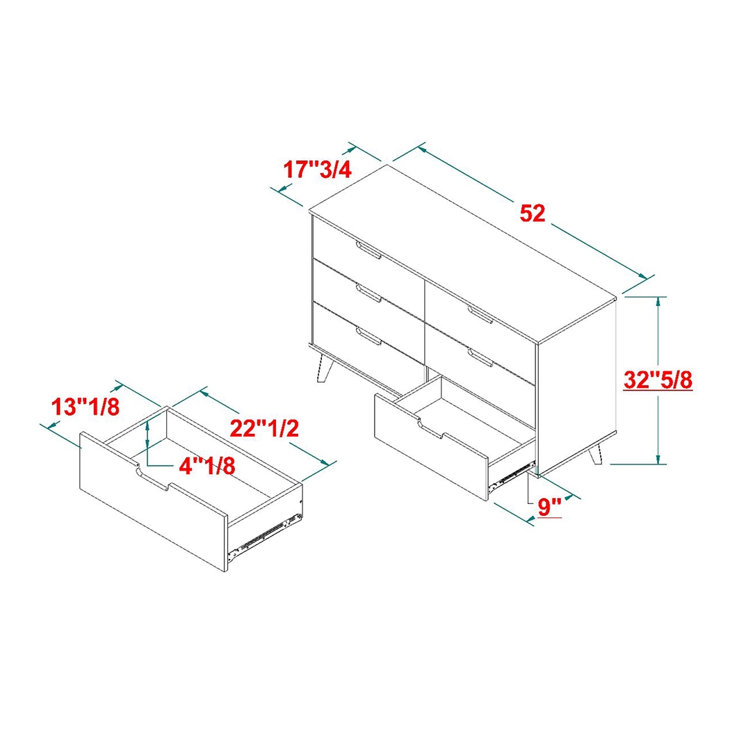 Murylu Brown Dresser - Thumbnail - Image 6