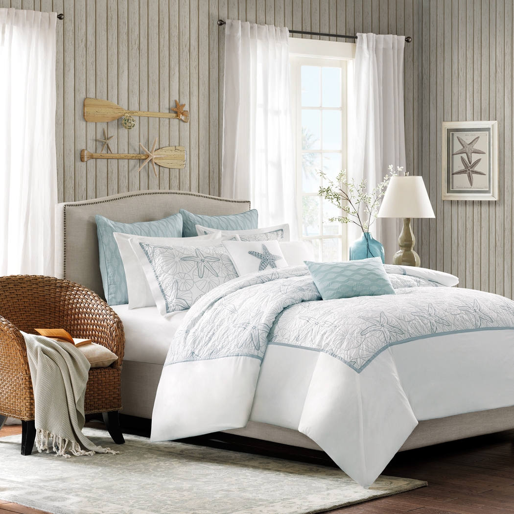 Muscatine White 3 Pc Full/Queen Duvet Set - Thumbnail - Image 1
