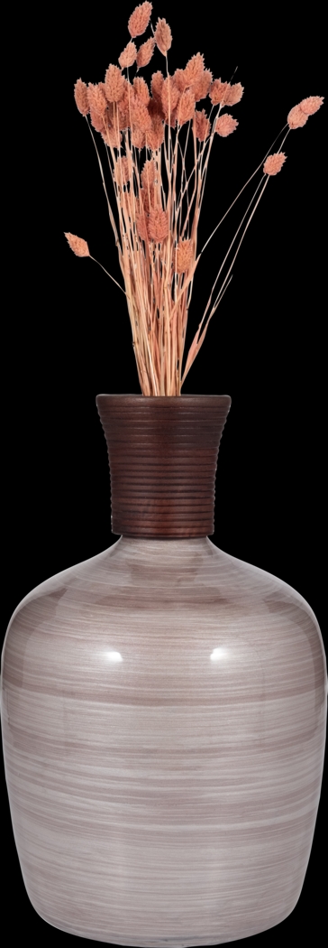 Muskegon Pink 16 in. Glass Vase - Thumbnail - Image 2