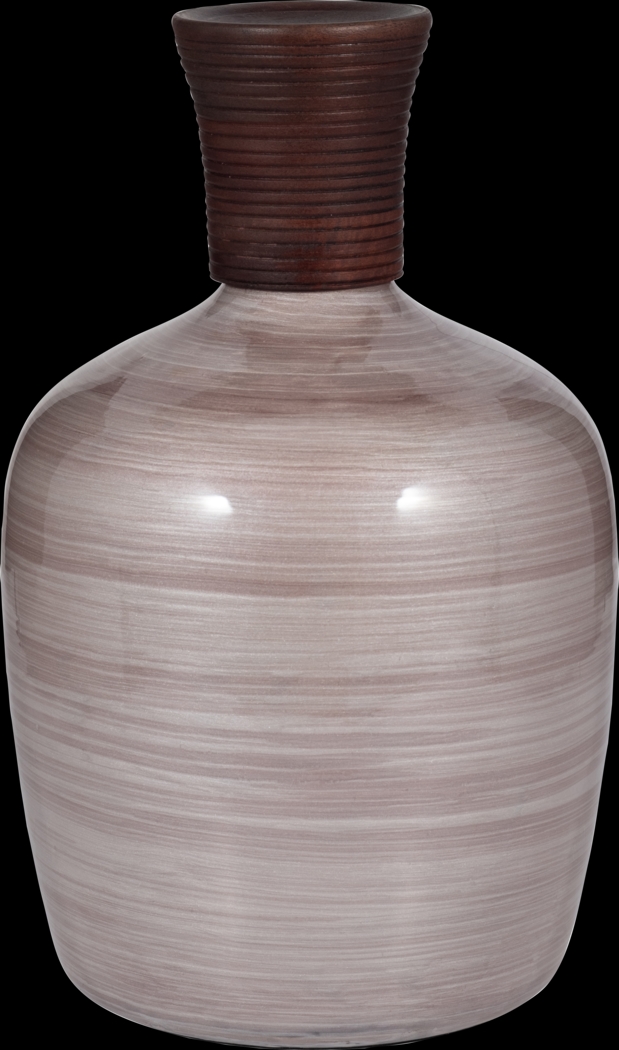 Muskegon Pink 16 in. Glass Vase - Thumbnail - Image 1