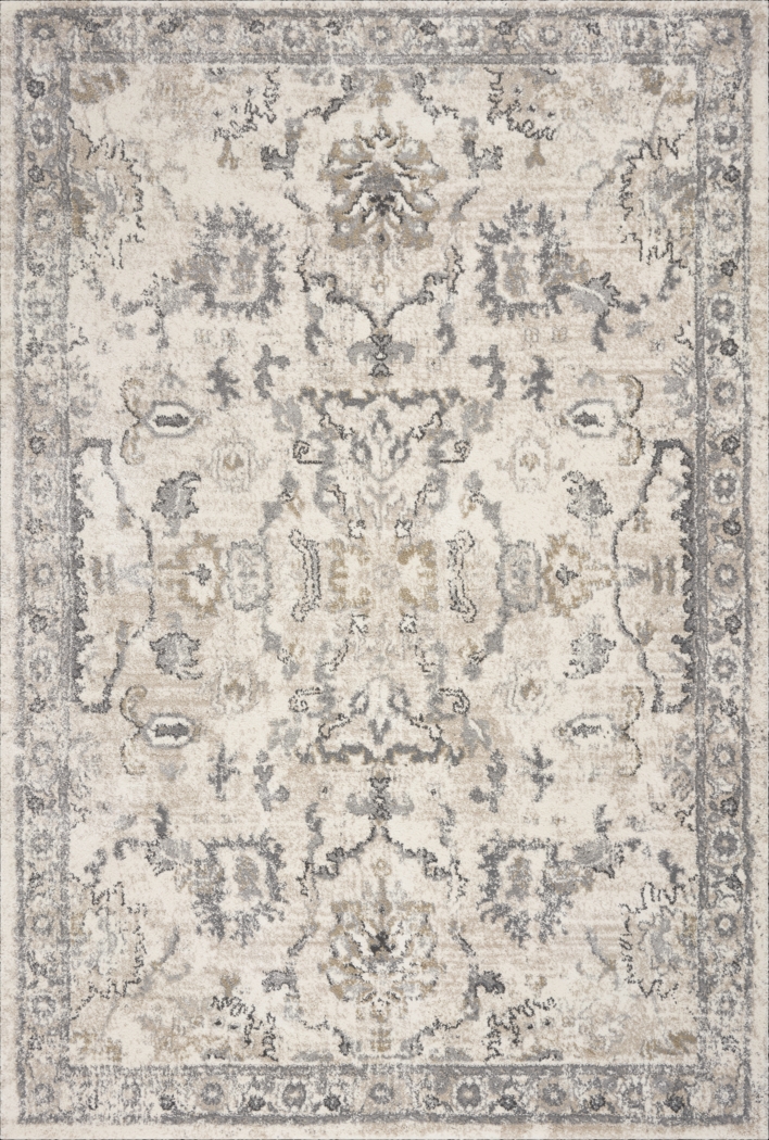 Musnia Ivory 5'3 x 7'7 Rug - Thumbnail - Image 1
