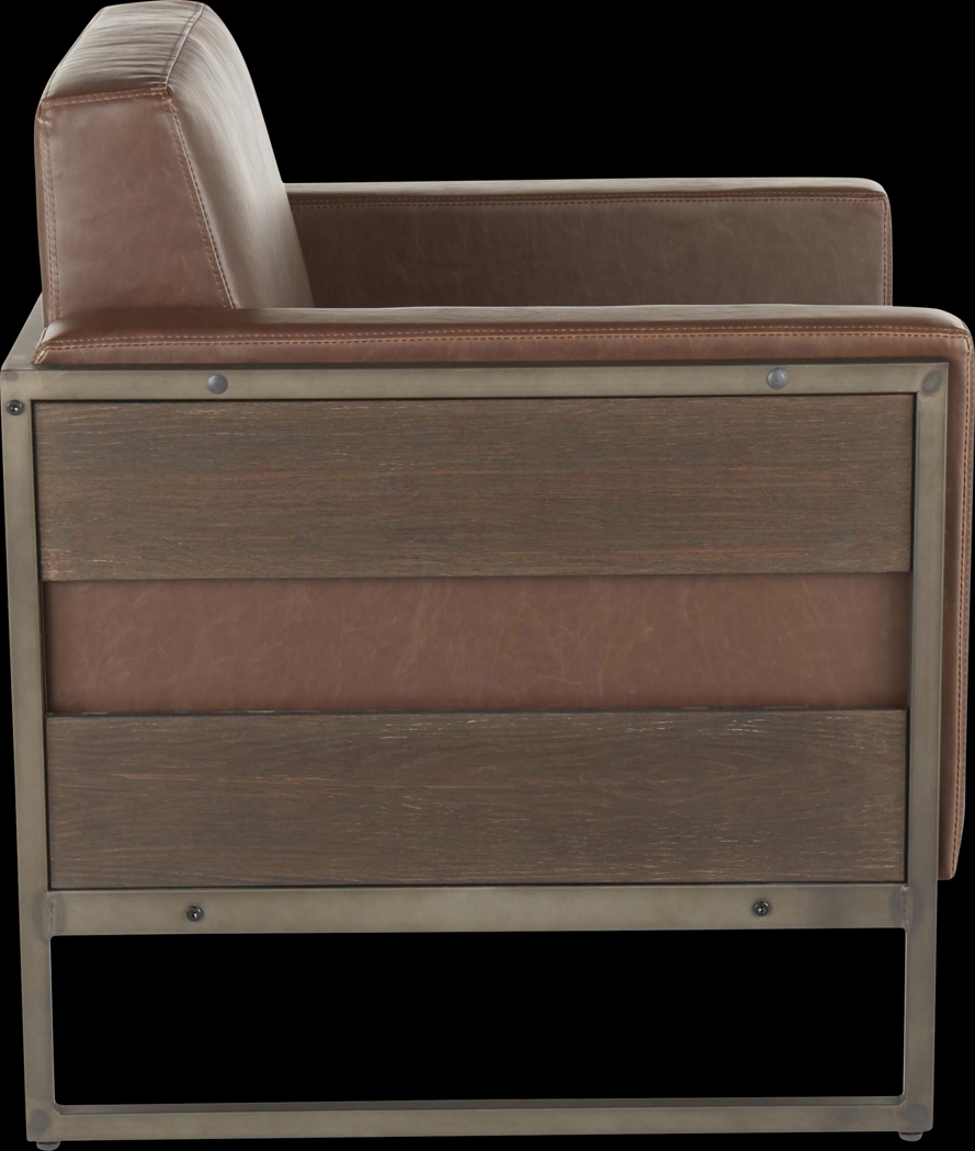 Mustique Brown Accent Chair - Thumbnail - Image 4