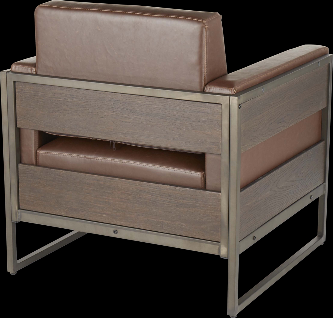 Mustique Brown Accent Chair - Thumbnail - Image 5