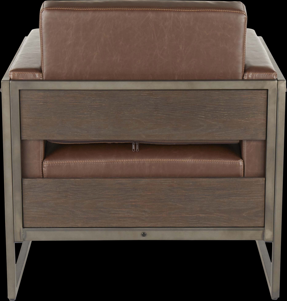 Mustique Brown Accent Chair - Thumbnail - Image 6
