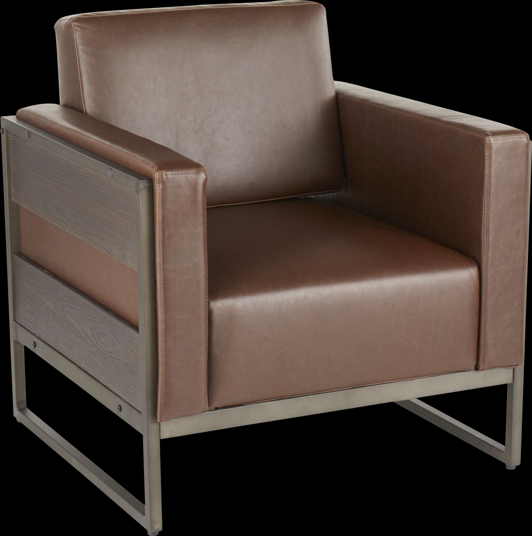 Mustique Brown Accent Chair - Thumbnail - Image 1