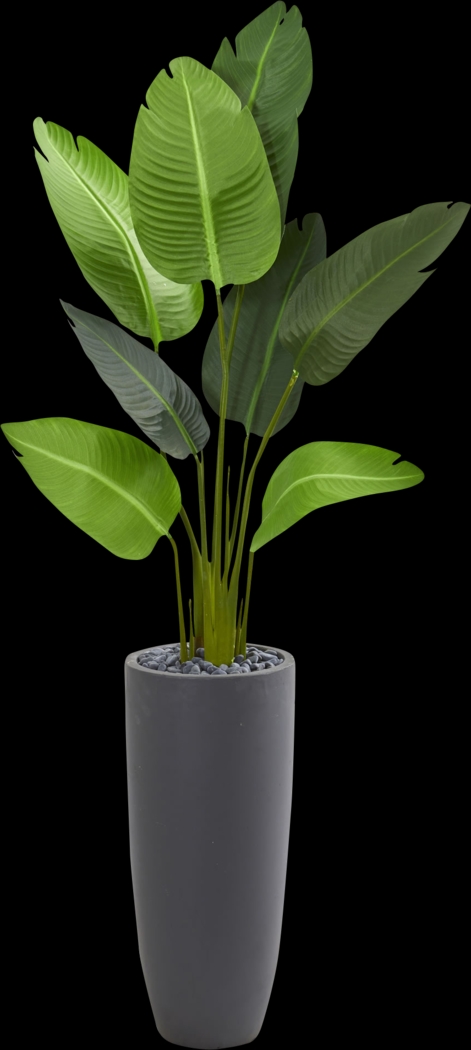 Myanna Green Palm Silk Tree - Thumbnail - Image 1