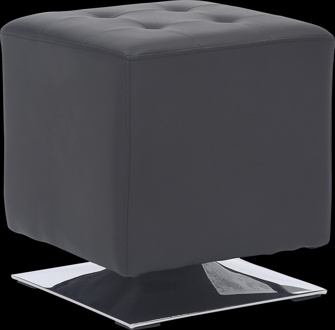 Myasor I Black Accent Ottoman - Thumbnail - Image 1
