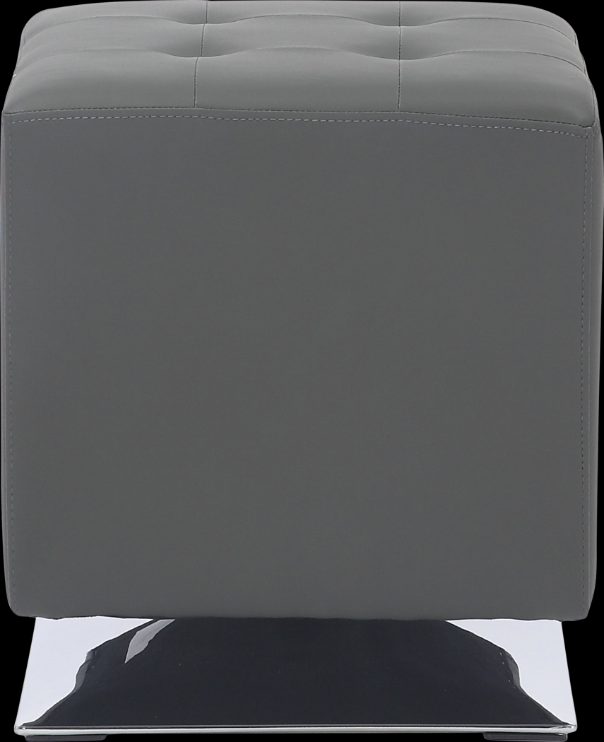 Myasor I Gray Accent Ottoman - Thumbnail - Image 2