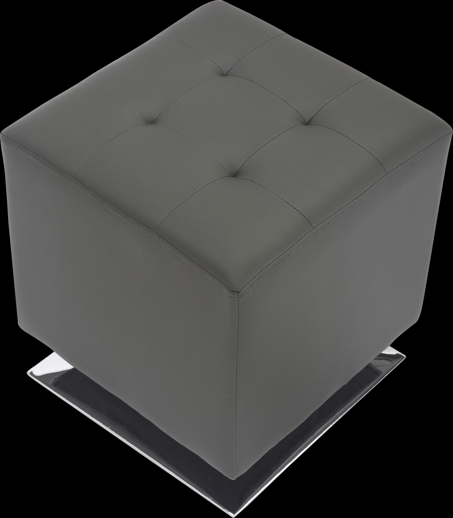 Myasor I Gray Accent Ottoman - Thumbnail - Image 7
