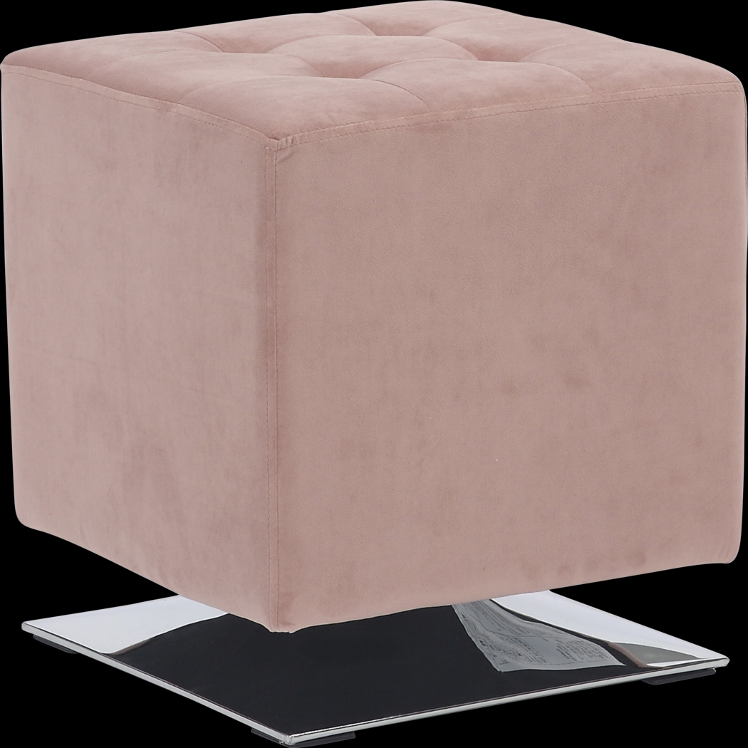 Myasor II Pink Accent Ottoman - Thumbnail - Image 1