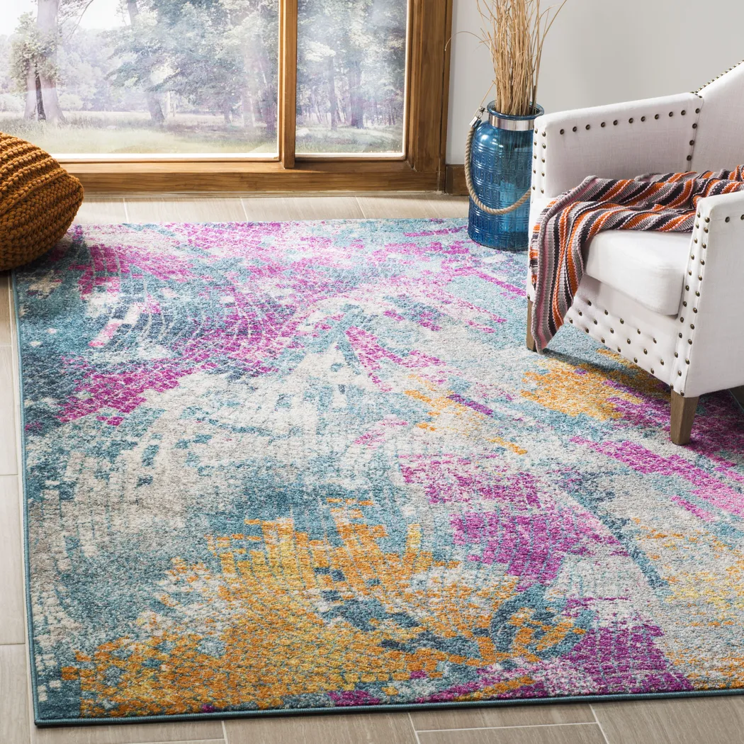 Myers Landing Blue 5'1 x 7'6 Rug - Image 2