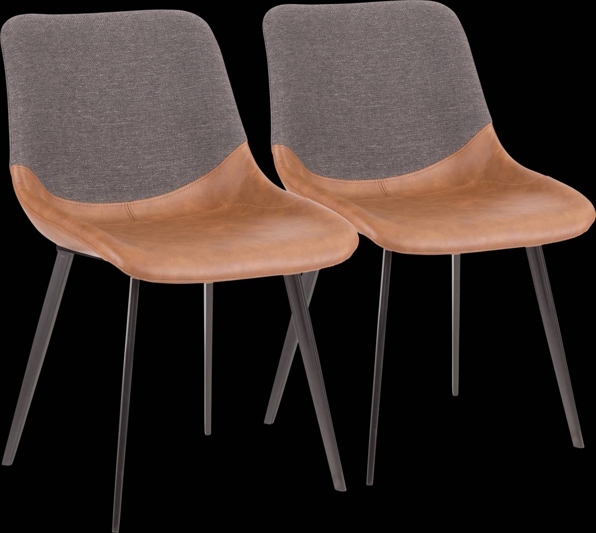 Myerston Gray Dining Chair, Set of 2 - Thumbnail - Image 1