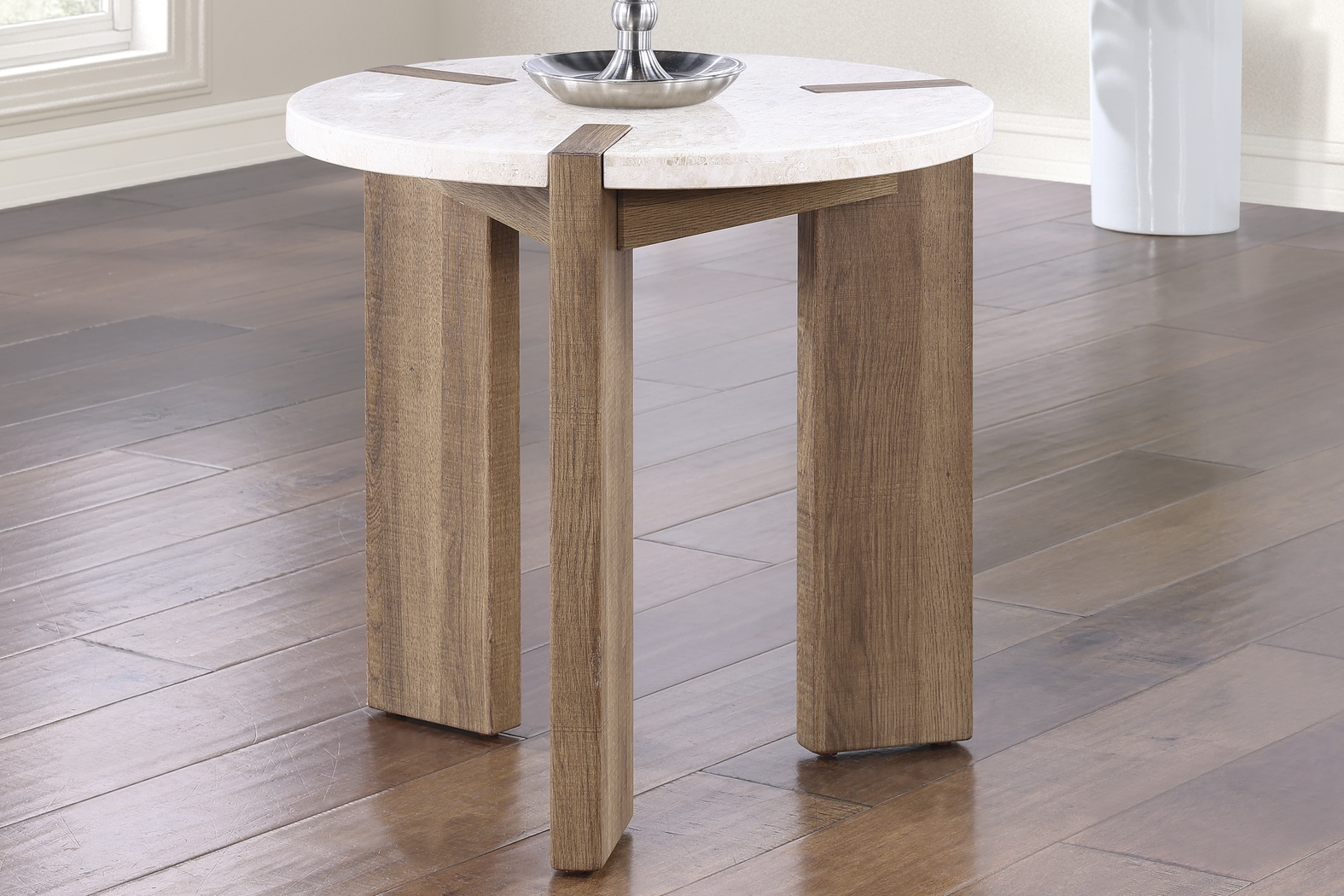 Mykonos Brown End Table - Thumbnail - Image 4