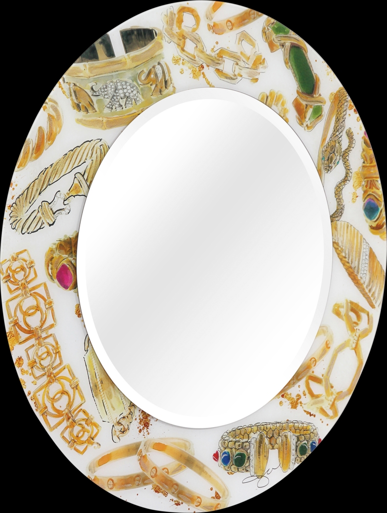 Myla Gold Mirror - Thumbnail - Image 2
