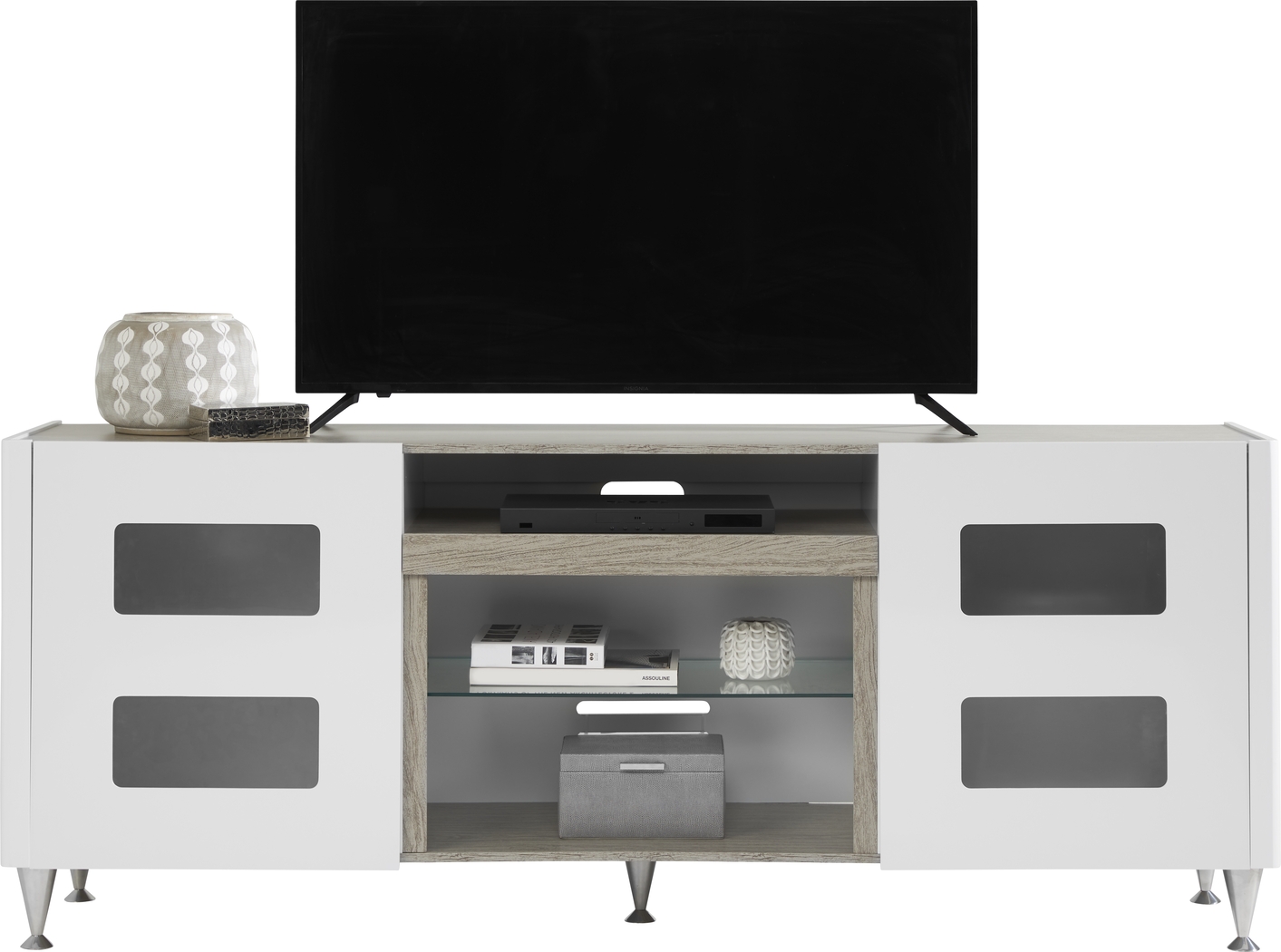 Mylo White 80 in. Console - Thumbnail - Image 3