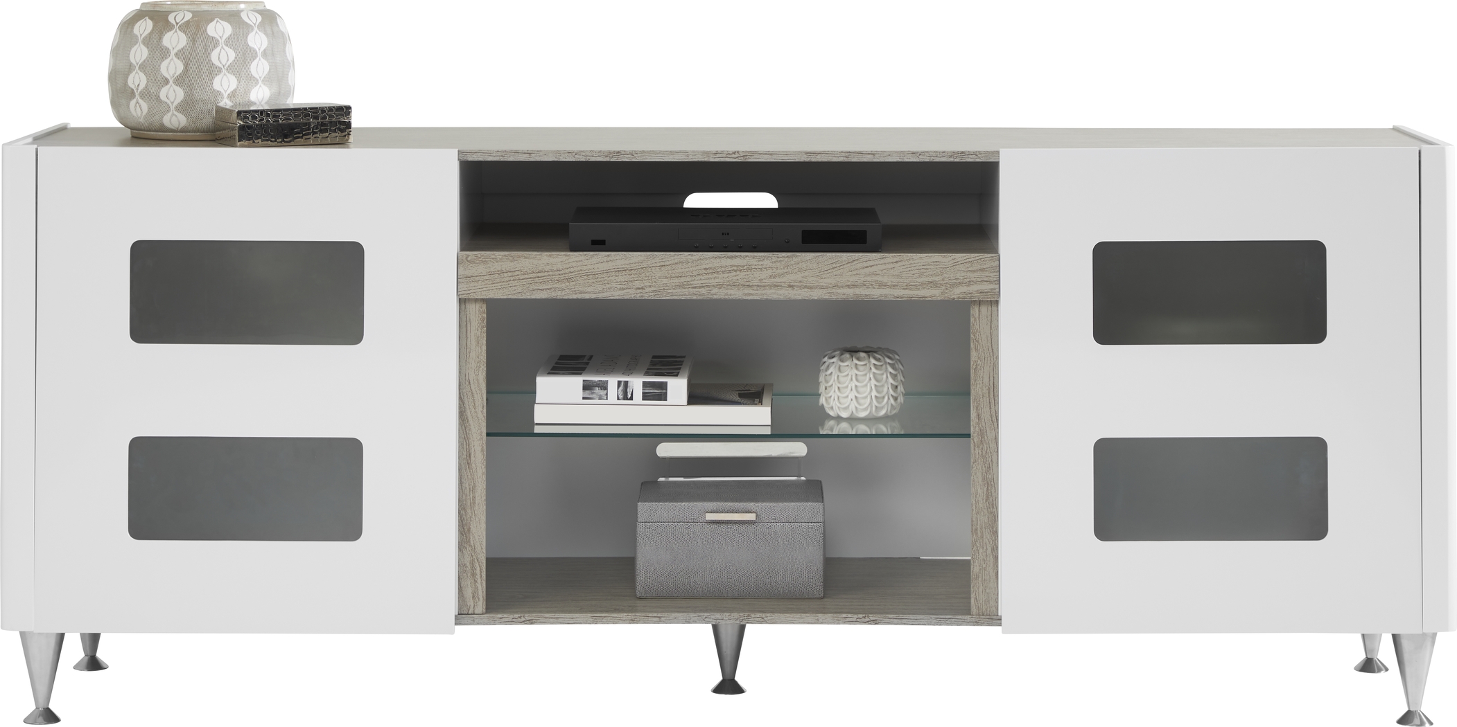 Mylo White 80 in. Console - Thumbnail - Image 1