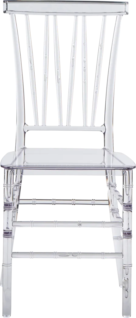 Myloxi Clear Dining Chair, Set of 4 - Thumbnail - Image 3