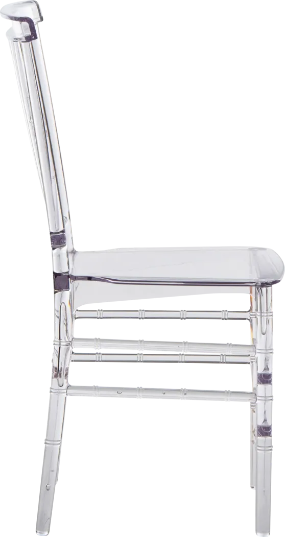 Myloxi Clear Dining Chair, Set of 4 - Thumbnail - Image 6
