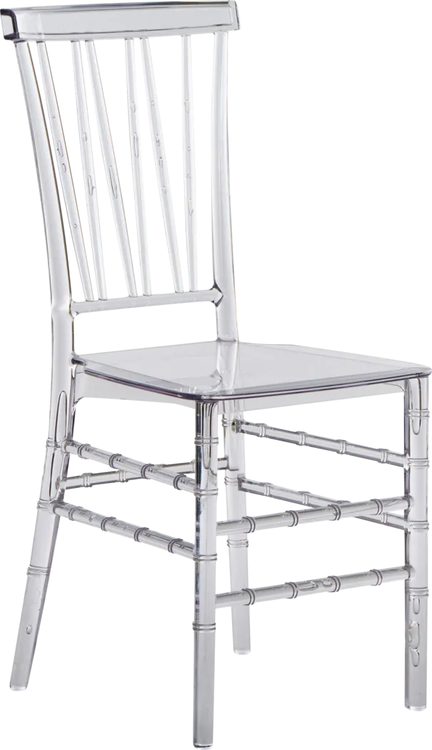 Myloxi Clear Dining Chair, Set of 4 - Thumbnail - Image 1