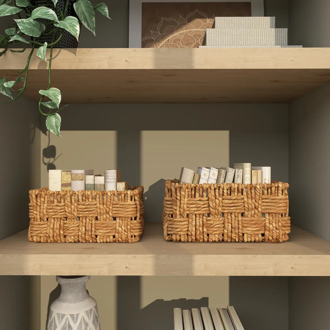 Mynoc Brown Basket, Set of 2 - Thumbnail - Image 2