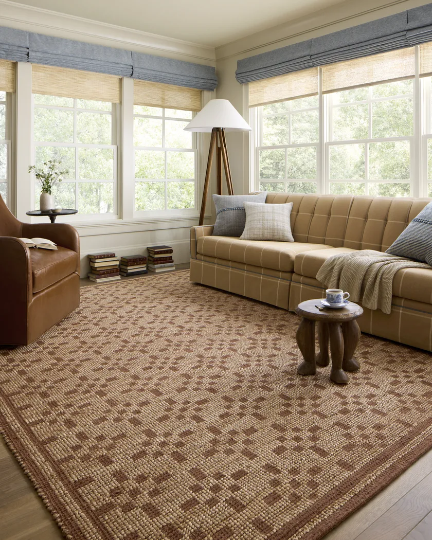 Myra Rust 7'9" x 9'9" Rug - Thumbnail - Image 2