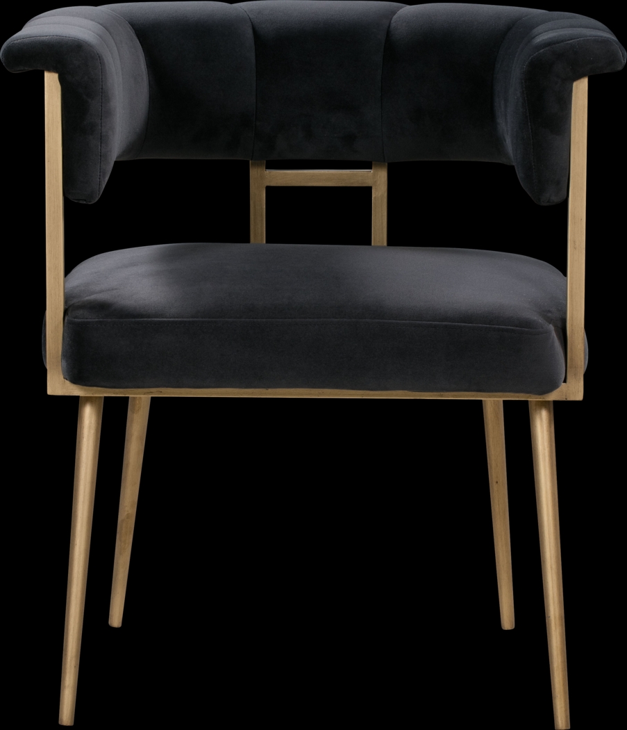 Myriah Gray Arm Chair - Thumbnail - Image 2