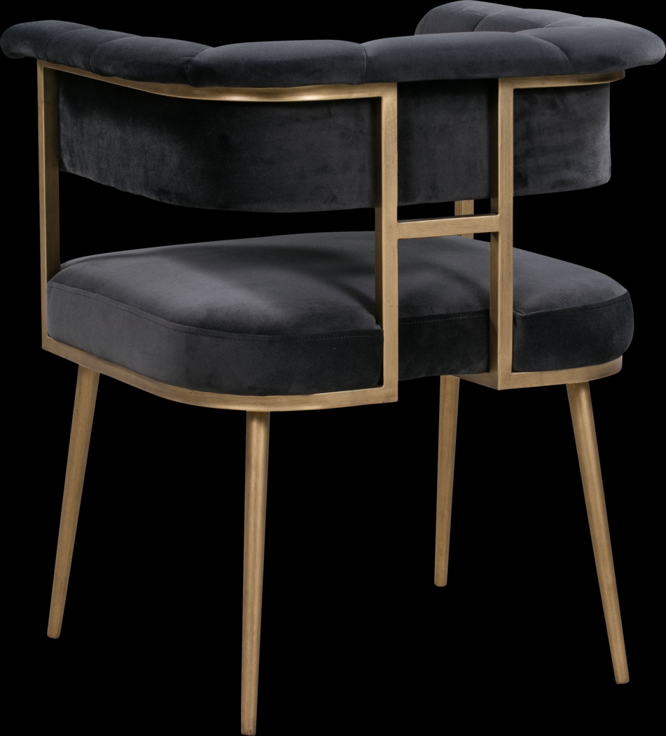 Myriah Gray Arm Chair - Thumbnail - Image 3