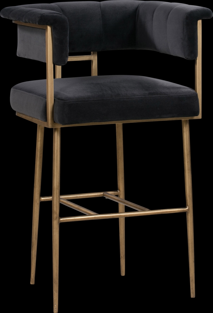 Myriah Gray Barstool - Thumbnail - Image 1