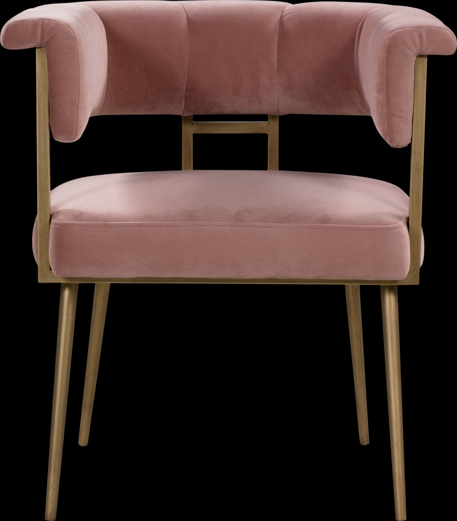 Myriah Mauve Arm Chair - Thumbnail - Image 2