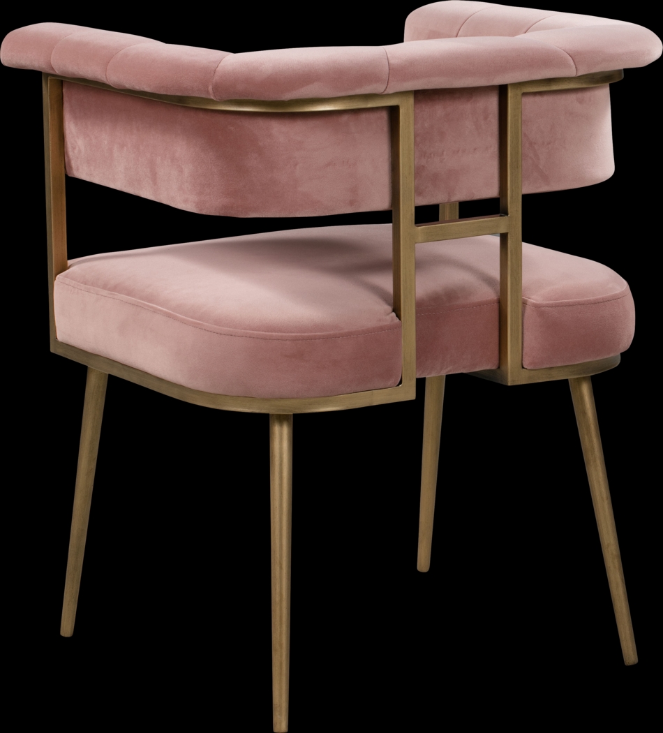 Myriah Mauve Arm Chair - Thumbnail - Image 3