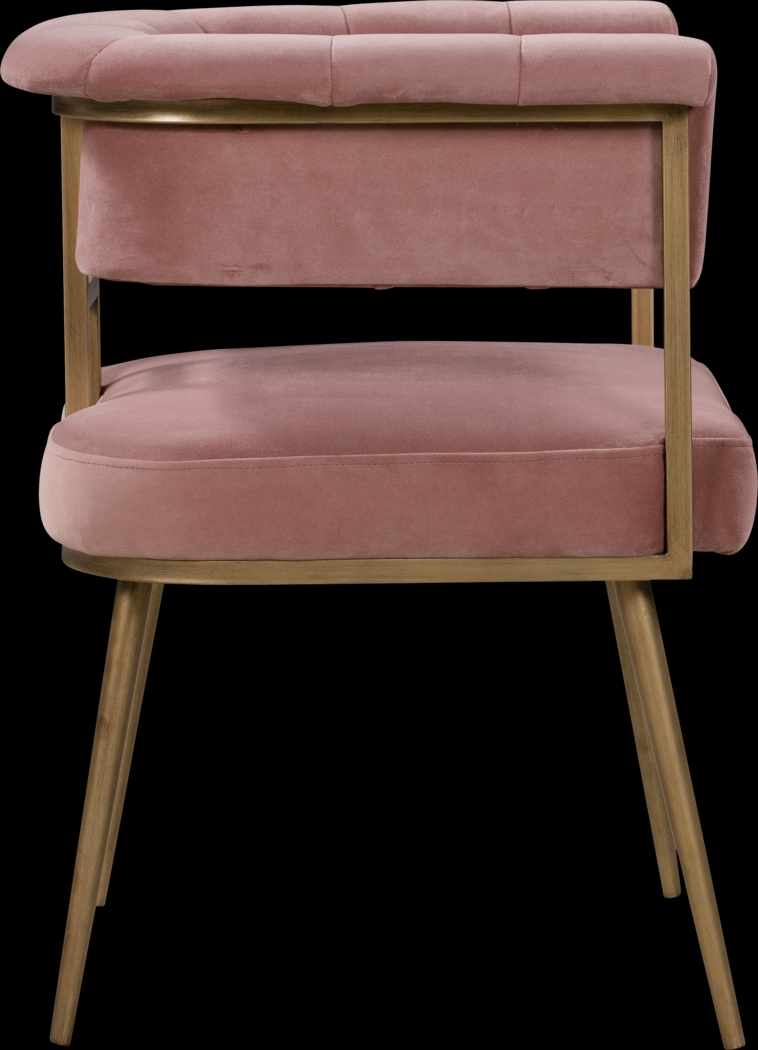Myriah Mauve Arm Chair - Thumbnail - Image 4