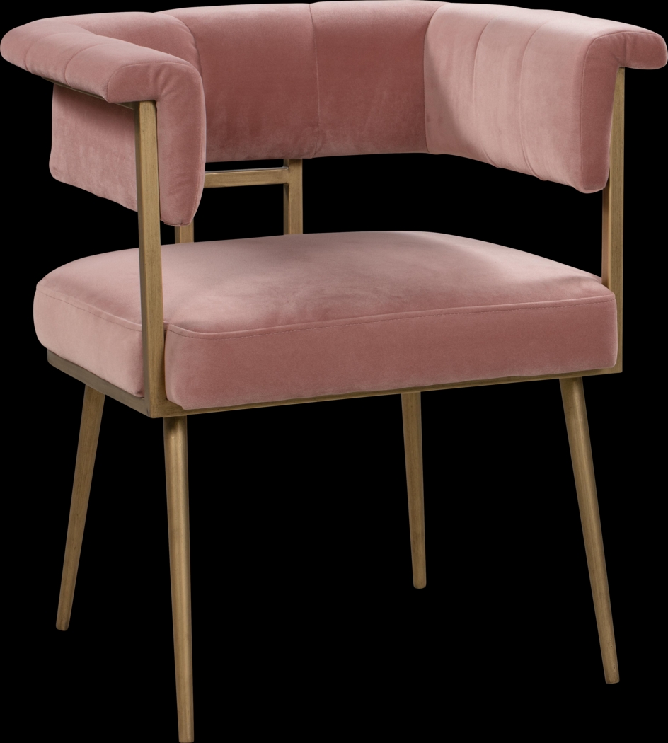 Myriah Mauve Arm Chair - Thumbnail - Image 1