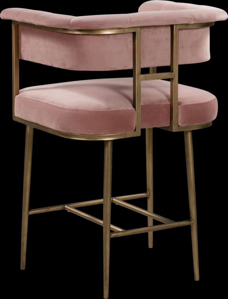 Myriah Mauve Counter Height Stool - Thumbnail - Image 3