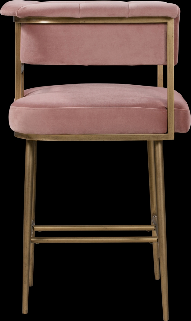Myriah Mauve Counter Height Stool - Thumbnail - Image 4