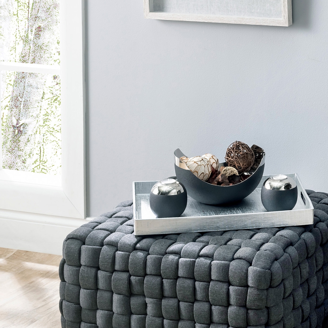 Myrtlea Black Candle Holder, Set of 2 - Thumbnail - Image 2