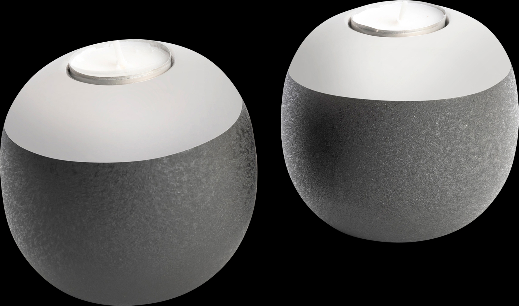 Myrtlea Black Candle Holder, Set of 2 - Thumbnail - Image 3