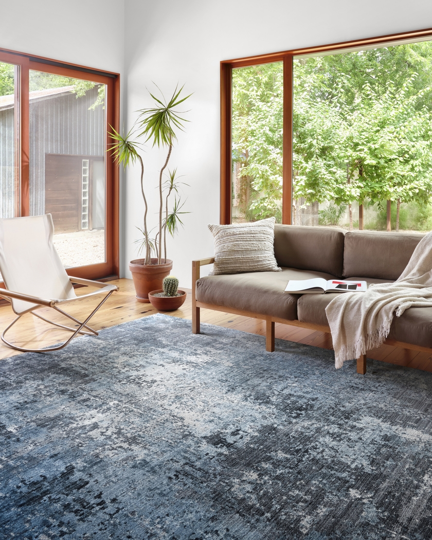 Mystic Way Blue 7'10 x 10' Rug - Thumbnail - Image 6